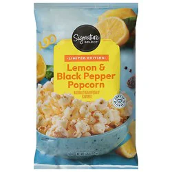 Signature Select Lemon Pepper Popcorn 6.25 Oz - 6.25 Oz