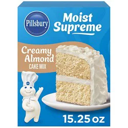 Pillsbury Moist Supreme Premium Creamy Almond Cake Mix - 15.25oz