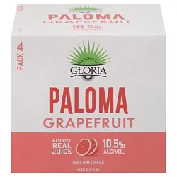 Rancho La Gloria Can Cocktails Paloma 4pk Wine - 4-12 Fz