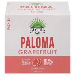 Rancho La Gloria Can Cocktails Paloma 4pk Wine - 4-12 Fz