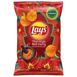 Lays Red Thai Curry 7.75oz - 7.75 Oz