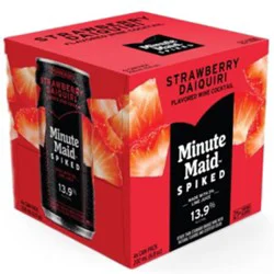 Minute Maid Spiked Strawberry Daiquiri Wine - 4-200ml