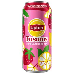 Lipton Fusions Strawberry Lemonade 16fz - 16 Fz