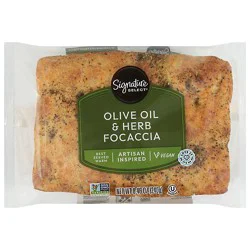 Signature Select Olive Oil & Herb Focaccia - 8.46 Oz