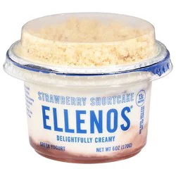 Ellenos Parfait Strawberry Shortcakefully Creamy Greek Yogurt Parfait 6 Oz - 6 Oz