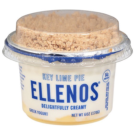 slide 1 of 1, Ellenos Parfait Key Lime Piefully Creamy Greek Yogurt Parfait 6 Oz - 6 Oz, 6 oz