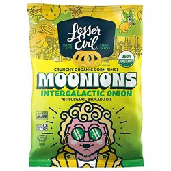 Lesser Evil Corn Rings Intergalactic Onion 6oz - 6 Oz