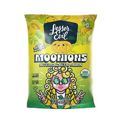 Lesser Evil Corn Rings Intergalactic Onion 6oz - 6 Oz