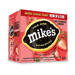 Mikes Hard Strawberry 6-12 Fl Oz In Cans - 6-12 Fz