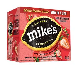 Mikes Hard Strawberry 6-12 Fl Oz In Cans - 6-12 Fz