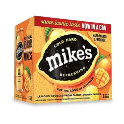 Mikes Hard Mango 6-12 Fl Oz In Cans - 6-12 Fz
