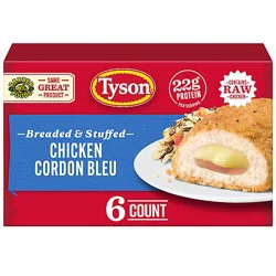Tyson Chicken Cordon Bleu 30 Oz - 30 Oz