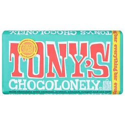 Tony's Chocolonely Everything Bar Candy - 6.35 Oz