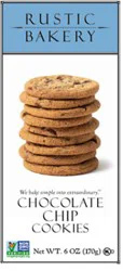 Rustic Bakery Chocolate Chip Cookies - 6 Oz