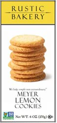 Rustic Bakery Cookies Meyer Lemon 6oz - 6 Oz