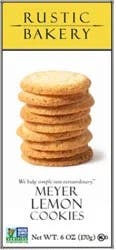 Rustic Bakery Cookies Meyer Lemon 6oz - 6 Oz