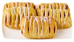 Raspberry Filled Croissants 5 Count - Each