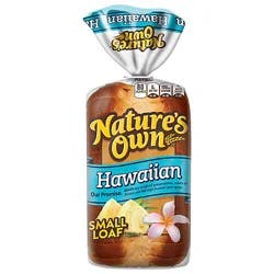 Nature's Own Hawaiian Bread Small Loaf - 12 Oz
