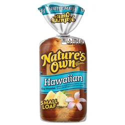 Natures Own Hawaiian Small Bread Loaf - 12 Oz