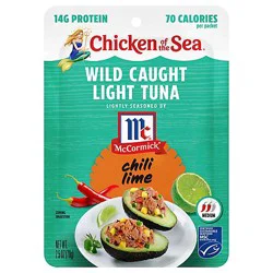 Cos Lt Tuna Packet Chili Lime 2.5oz - 2.5 Oz