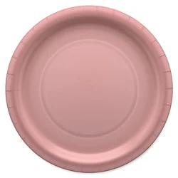 American Greetings Pink 9" All Occasion Paper Plates - 10 Count