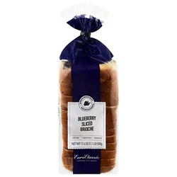 Blueberry Brioche Loaf Sliced - 17.6 Oz