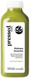 Pressed Juicery Wellness Smoothie Avocado Greens 15.2fz - 15.2 Fz