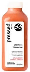 Pressed Juicery Wellness Smoothie Strawberry Orange Mango 15.2fz - 15.2 Fz