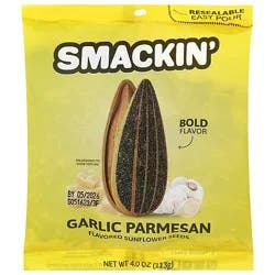 Smackin Sunflower Seeds Garlic Parmesan 4oz - 4 Oz
