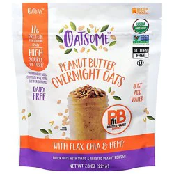 Oatsome Oats On Pbfit Pnut Bttr - 7.8 Oz