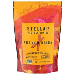 Stellar Pretzel Braids French Dijon 12oz - 12 Oz