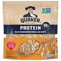 Quaker Old Fashion Oats Protein 16 Oz - 16 Oz