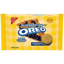 Oreo Limited Edition Blueberry Pie Sandwich Cookies – 10.68 Oz