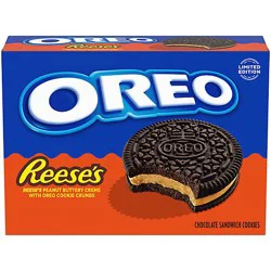 Oreo Limited Edition Reese's Peanut Butter Creme Cookie - 10.91 Oz