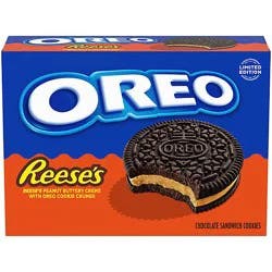 Oreo Limited Edition Reese's Peanut Butter Creme Cookie - 10.91 Oz