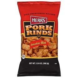 Herrs Pork Rinds Hot 3.75oz - 3.75 Oz