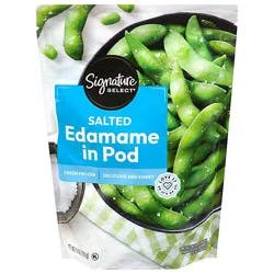 Signature Select Edamame In Pod Salted 10 Oz - 10 Oz