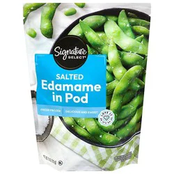 Signature Select Edamame In Pod Salted 10 Oz - 10 Oz