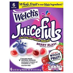 Welch's Juicefuls Berry Blast 6 Count - 4.8 Oz