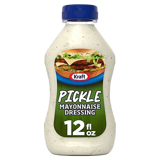 slide 1 of 8, Kraft Pickle Mayonnaise Dressing - 12 Fl. Oz., 12 fl oz