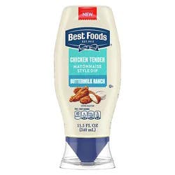 Best Foods Buttermilk Ranch Mayo Style Dip Squeeze Bottle - 11.5 Fl. Oz