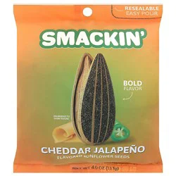 Smackin Sunflower Seeds Cheddar Jalapeno 4oz - 4 Oz