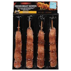Marcangelo Chicken Breast Skewers Teriyaki 11.28 Oz - 11.280z