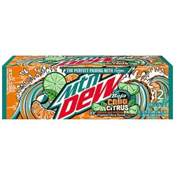 Mtn Dew Baja Cabo Citrus -12-12 Fl. Oz.