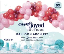 Overjoyed Boutique Sweet Love Balloon Arch Kit - 60 Ct