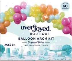 Overjoyed Boutique Tropical Vibes Balloon Arch Kit - 60 Ct