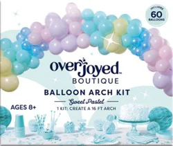Overjoyed Boutique Sweet Pastel Balloon Arch Kit - 60 Ct