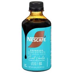 Nescafe Espresso Conc Vanilla Coffee 300ml Bottle - 300 Ml