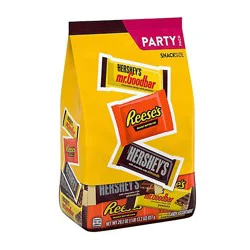 Hershey's And Reese's Assorted Chocolate Snack Size Candy Party Pack - 29.2 Oz