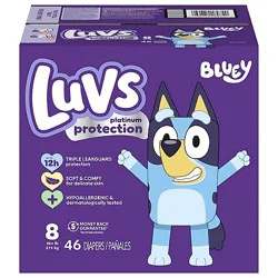 Luvs Platinum Protection Diapers Base Version 5x Box 8/giant Extra - 46 Ct
